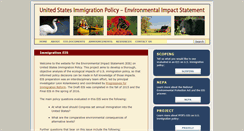 Desktop Screenshot of immigrationeis.org